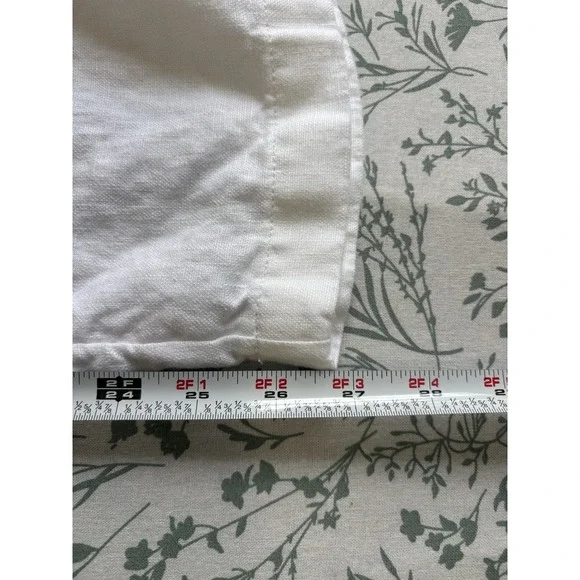 Lands End 100% Linen Pants 6 Petite White Lightweight Summer Casual Pockets EUC - Picture 10 of 10